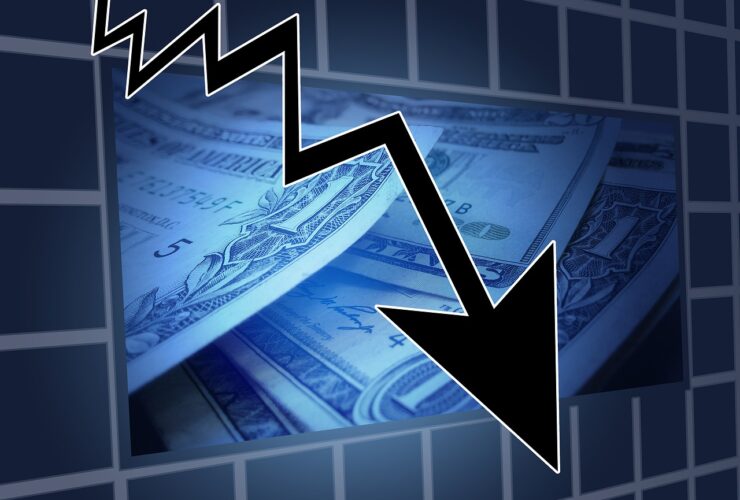financial crisis, stock exchange, tendency